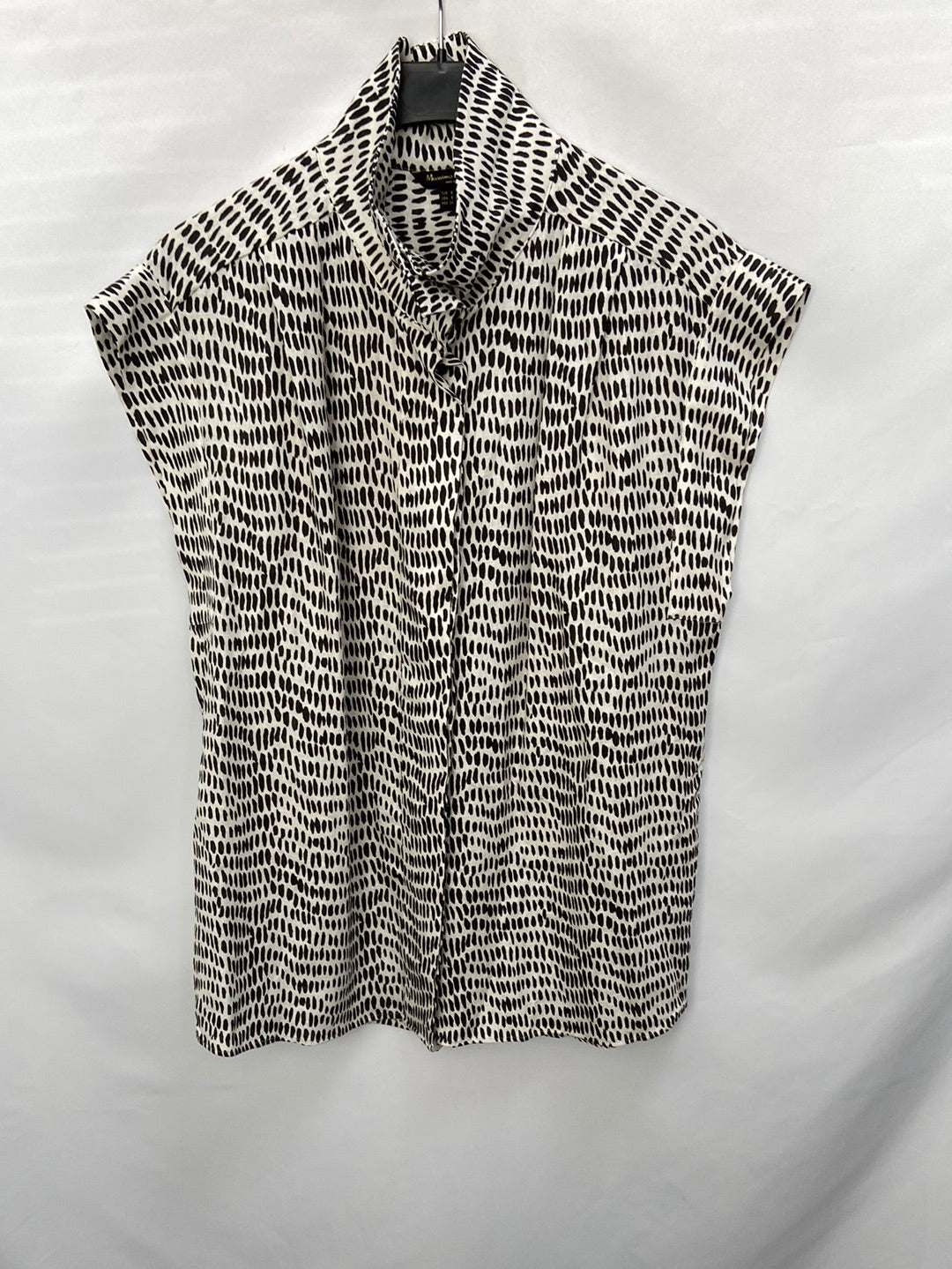 MASSIMO DUTTI.Ts printed oversized top