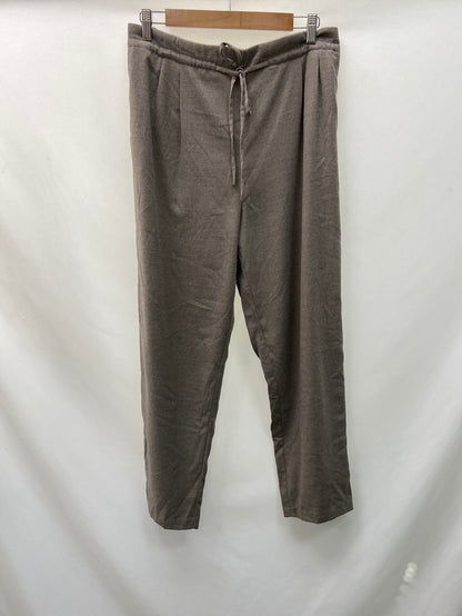 MANGO.TL fluid beige pants