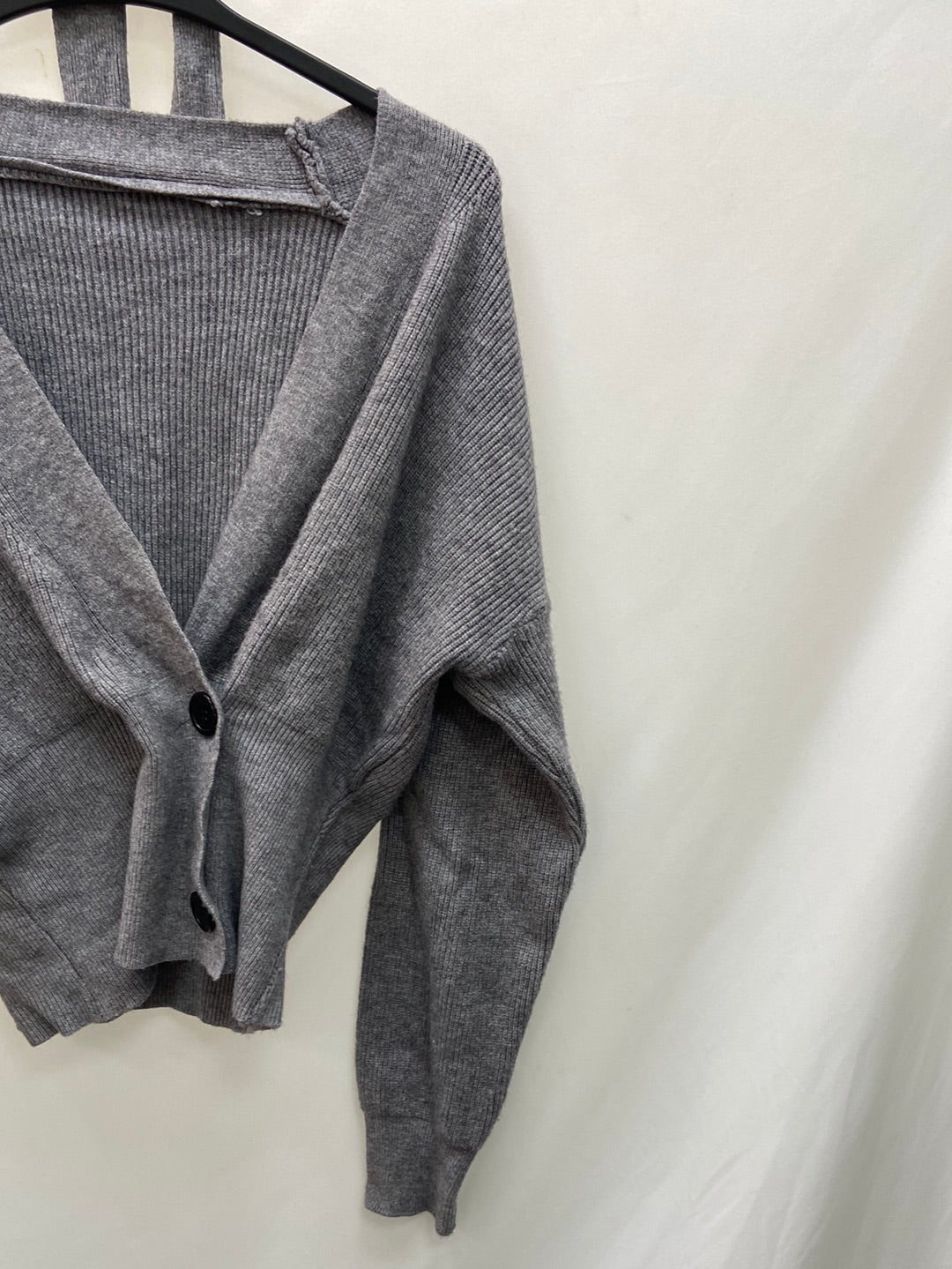 OTRAS.Jersey gris crop TU(s/m)