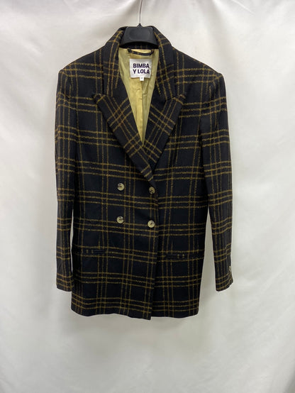 BIMBA Y LOLA. Checkered blazer S.40 (m)