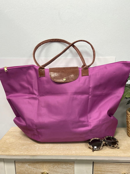 OTHERS. Oversized pink bag