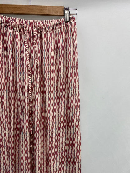 TEVAS&CO. Pantalón fluido estampado T.s