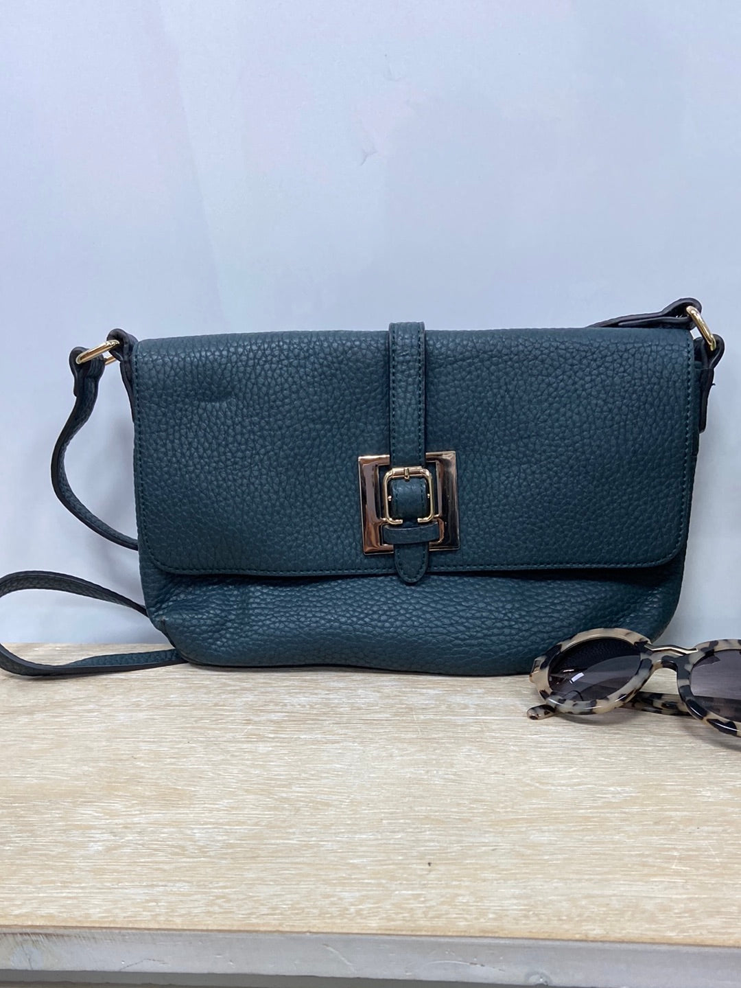 DAY A DAY. Bolso verde bandolera