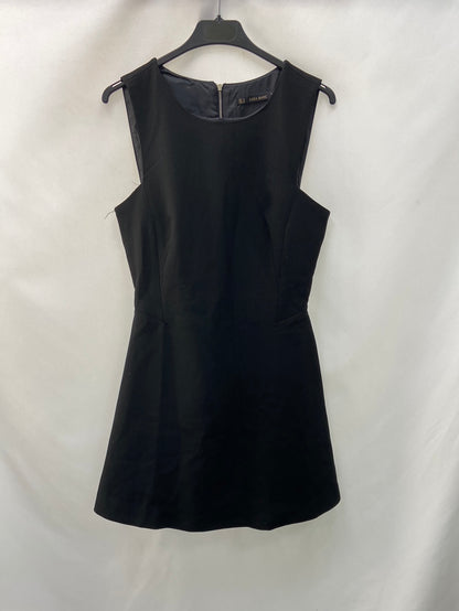 ZARA.Vestido negro formal T.M