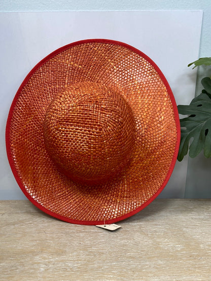 JAMIR. Orange straw hat