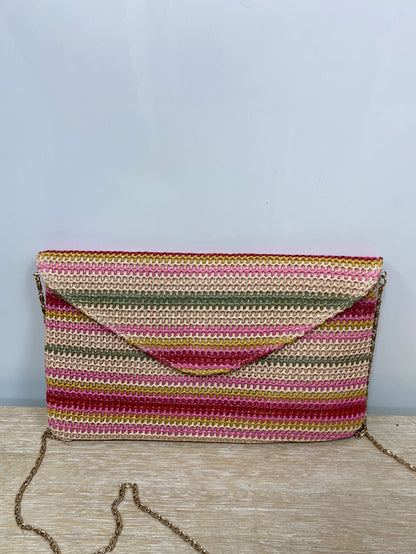 OTHERS. Colorful raffia bag