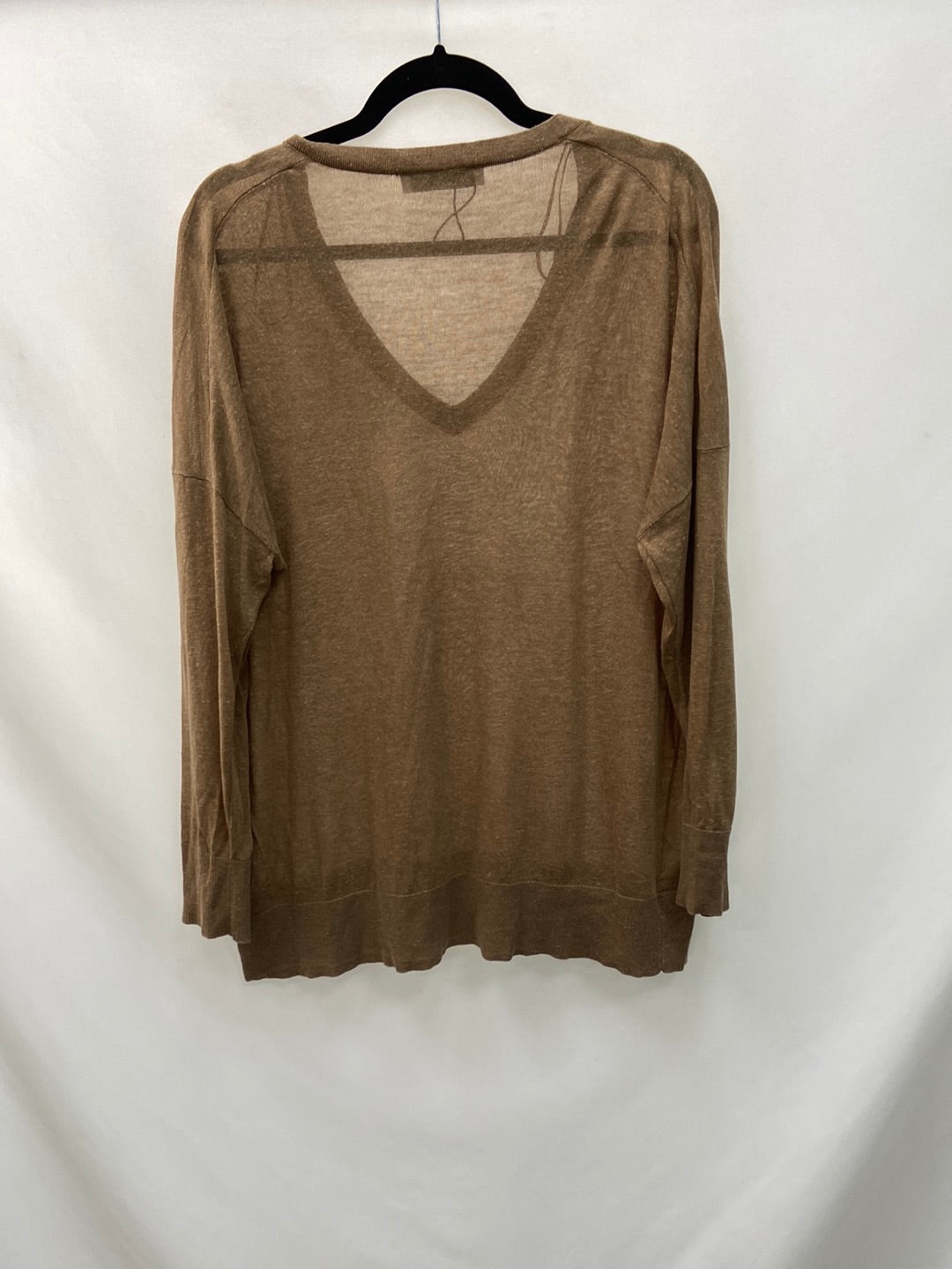 ZARA.Jersey fino camel T.M