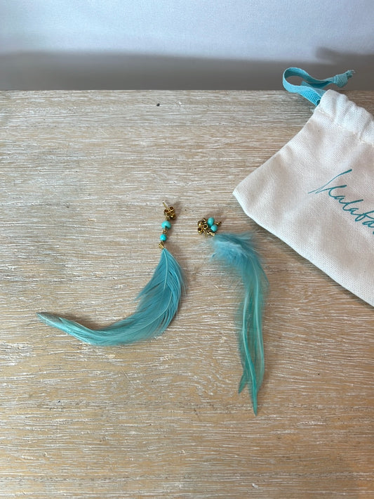 MALABABA. Pendientes pluma