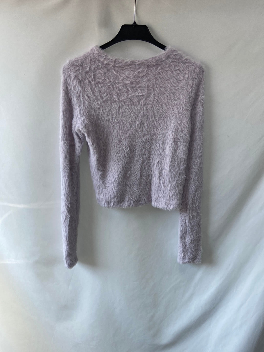 STRADIVARIUS.Lilac fur sweater Tm (s/m)