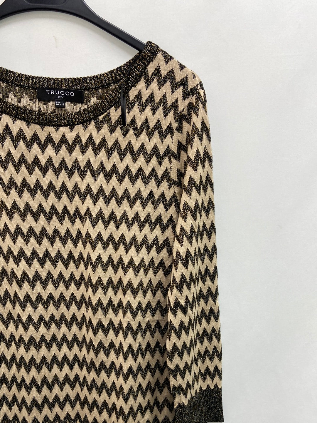 TRUCCO.Jersey punto elástico T.L