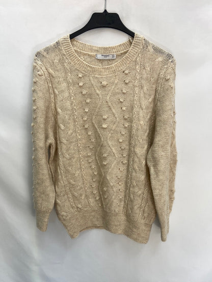 MANGO. Beige sweater TL (M)