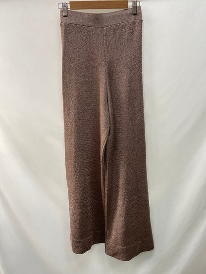 ZARA.Pantalones anchos punto T.M