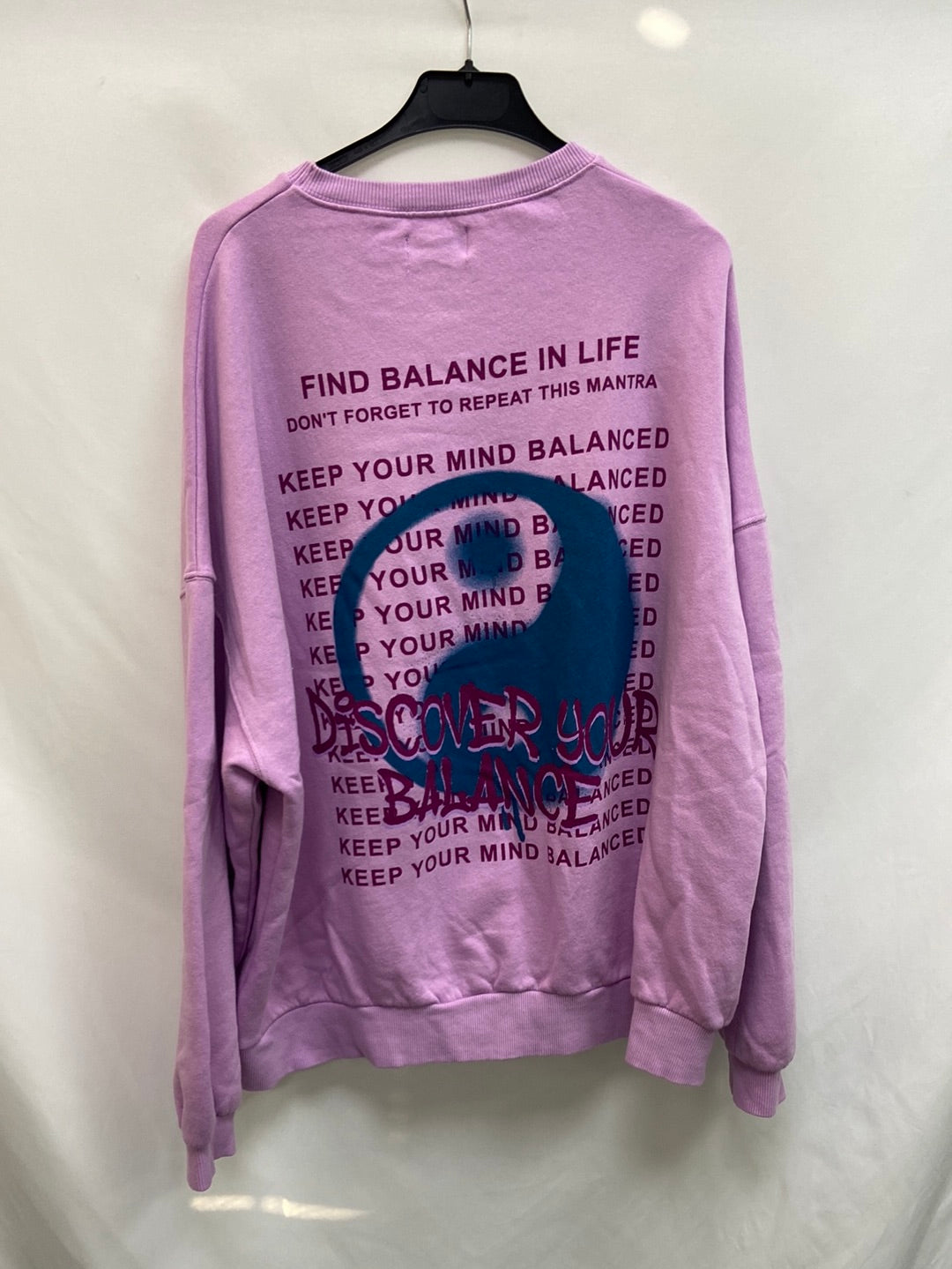 PULL&amp;BEAR. Mauve Tm sweatshirt