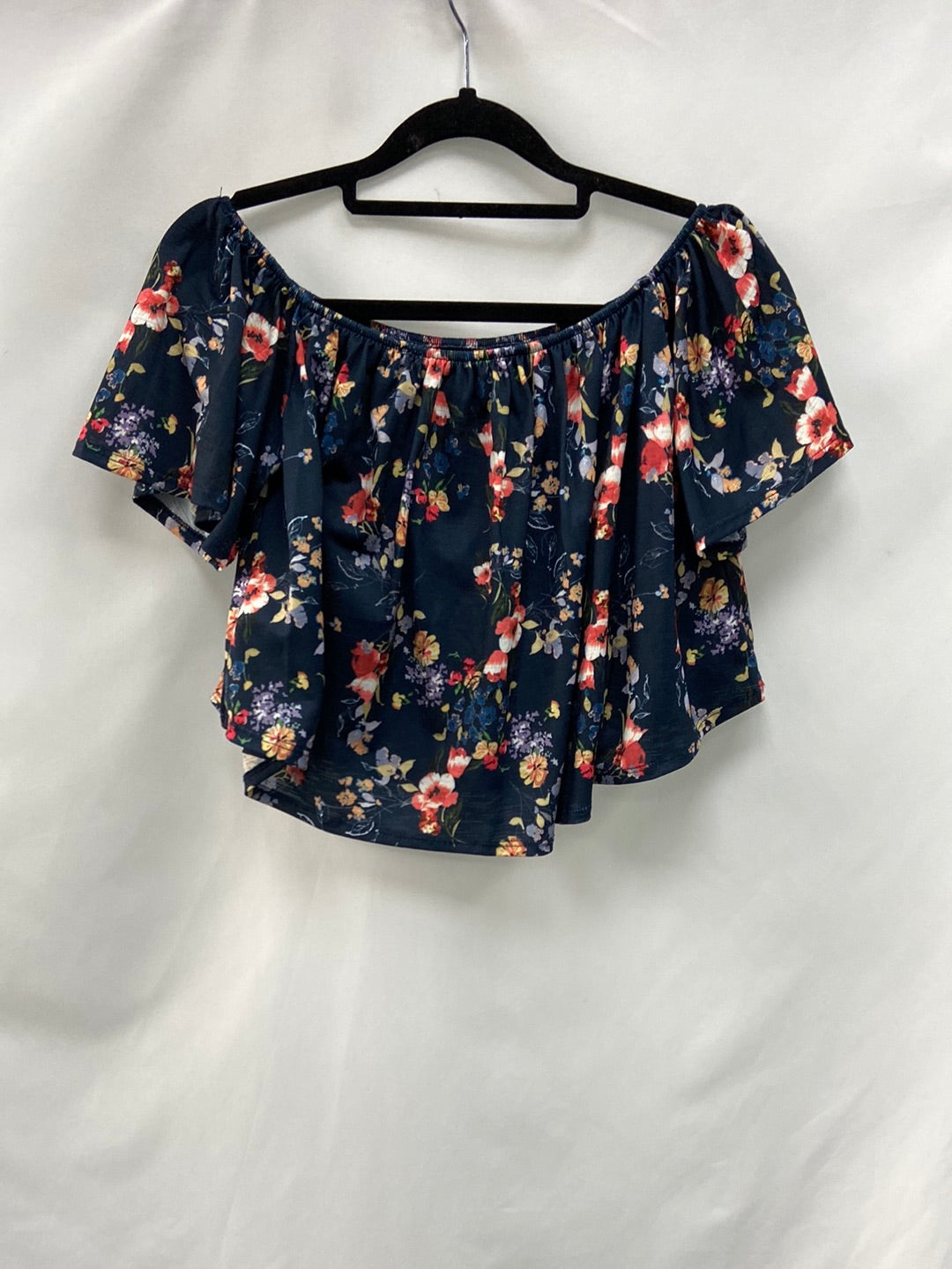 BERSHKA.Boat neck top TM