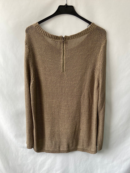 H&M.Jersey punto abierto T.42