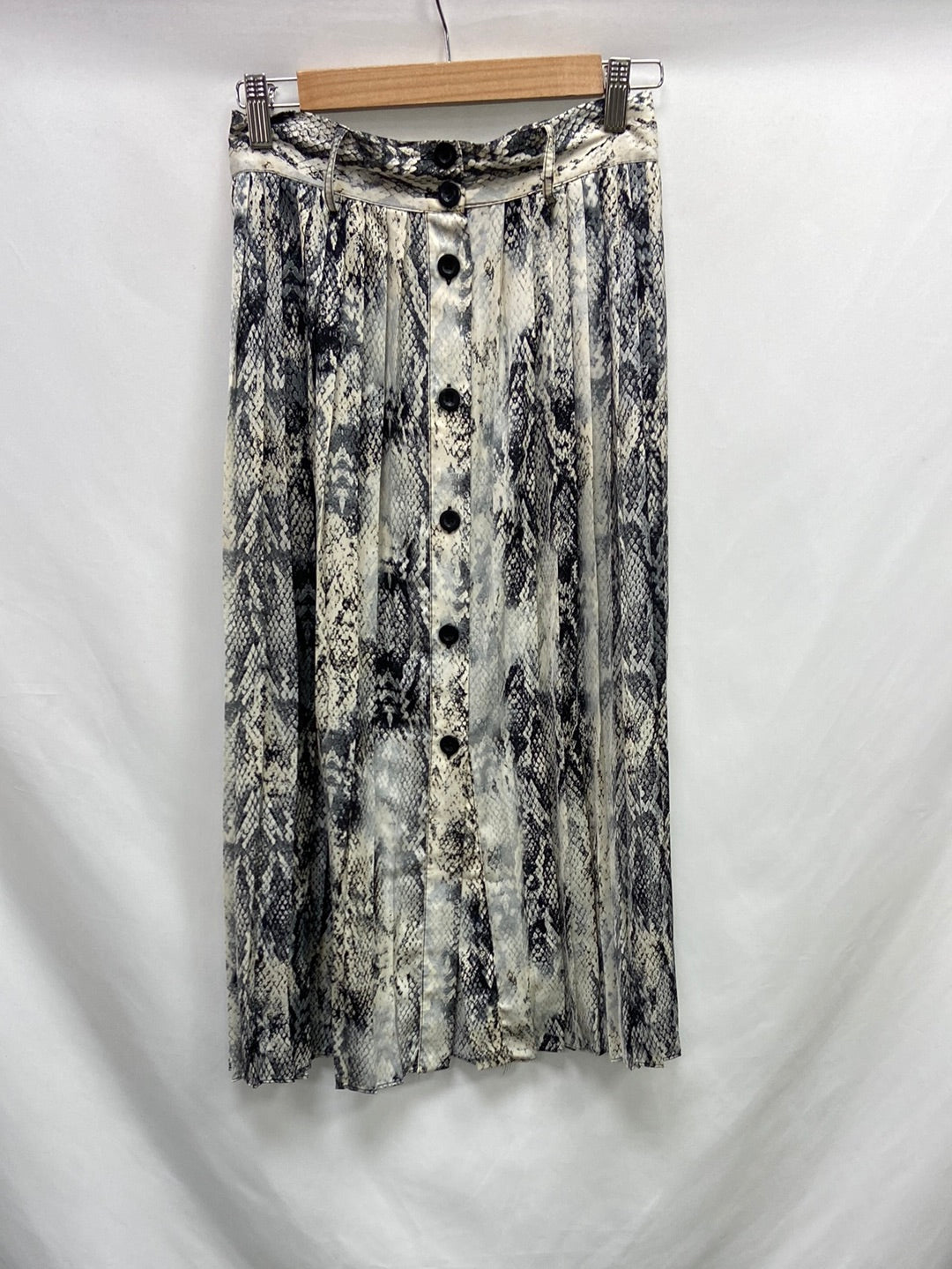 ZARA. Falda abotonada animal print T.S