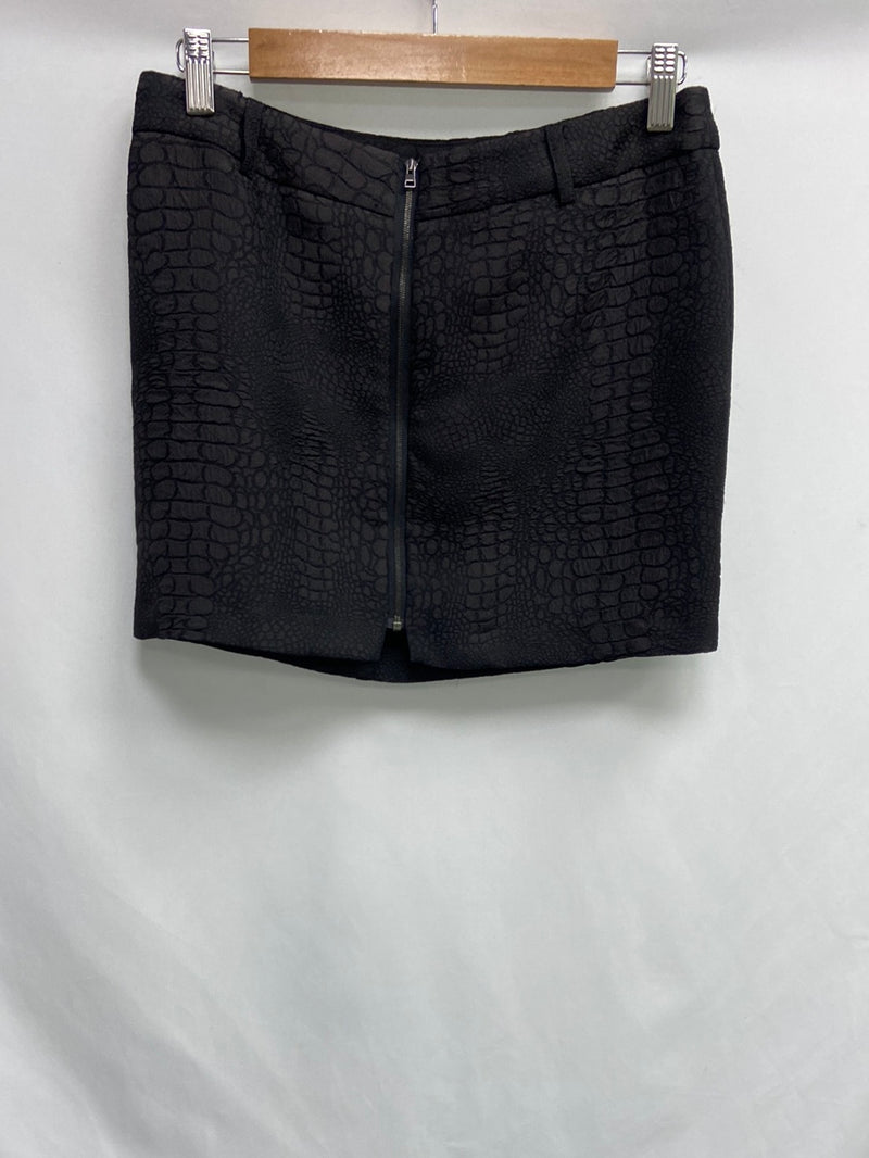 BA&SH. Falda negra cremalllera T.1(s)