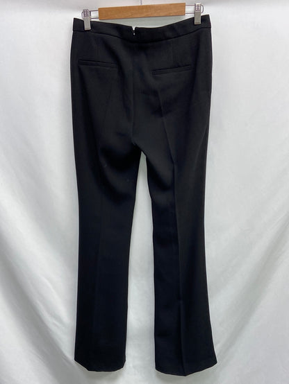 ZARA. Black pleated trousers Ts