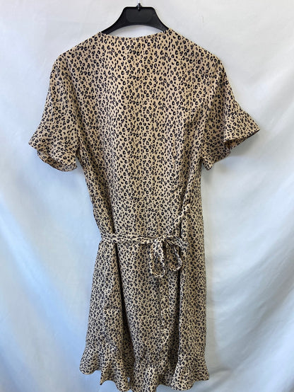 VERO MODA.Animal print wrap dress TM