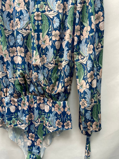 WOMEN’SECRET. Body azul flores T.s