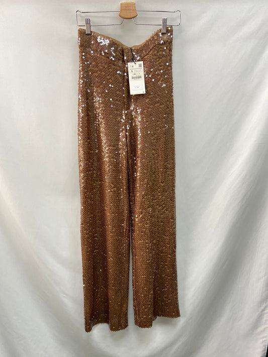 ZARA.Palazzo lentejuelas T.s