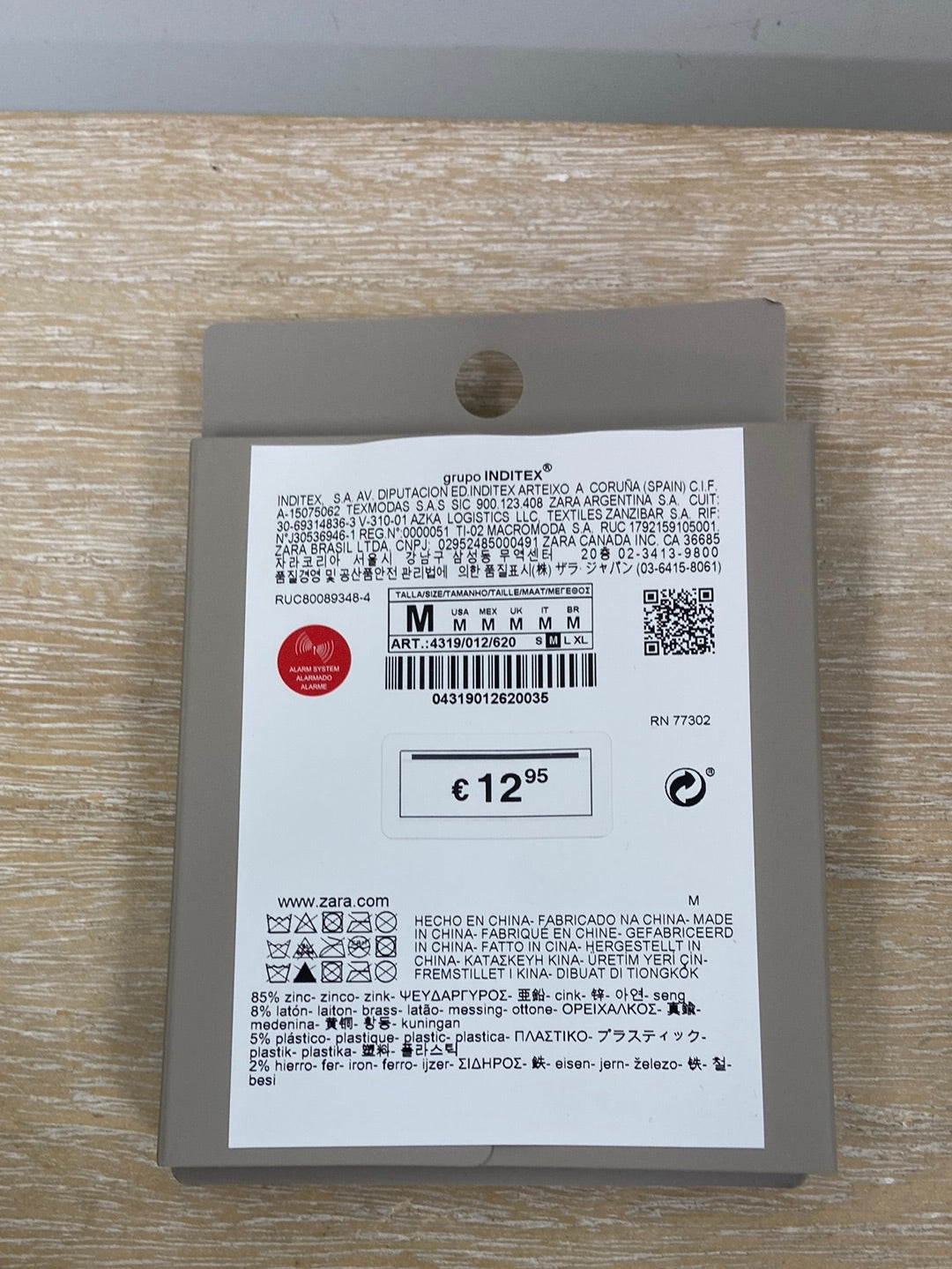 ZARA.Pendientes largos flor