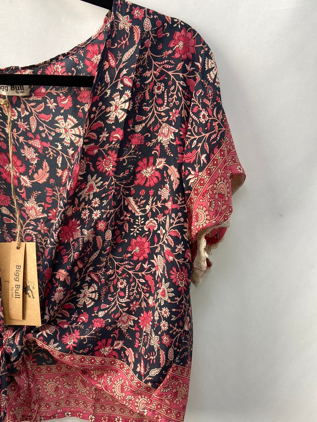 BIGG BULL.Sobrecamisa seda T.s/m