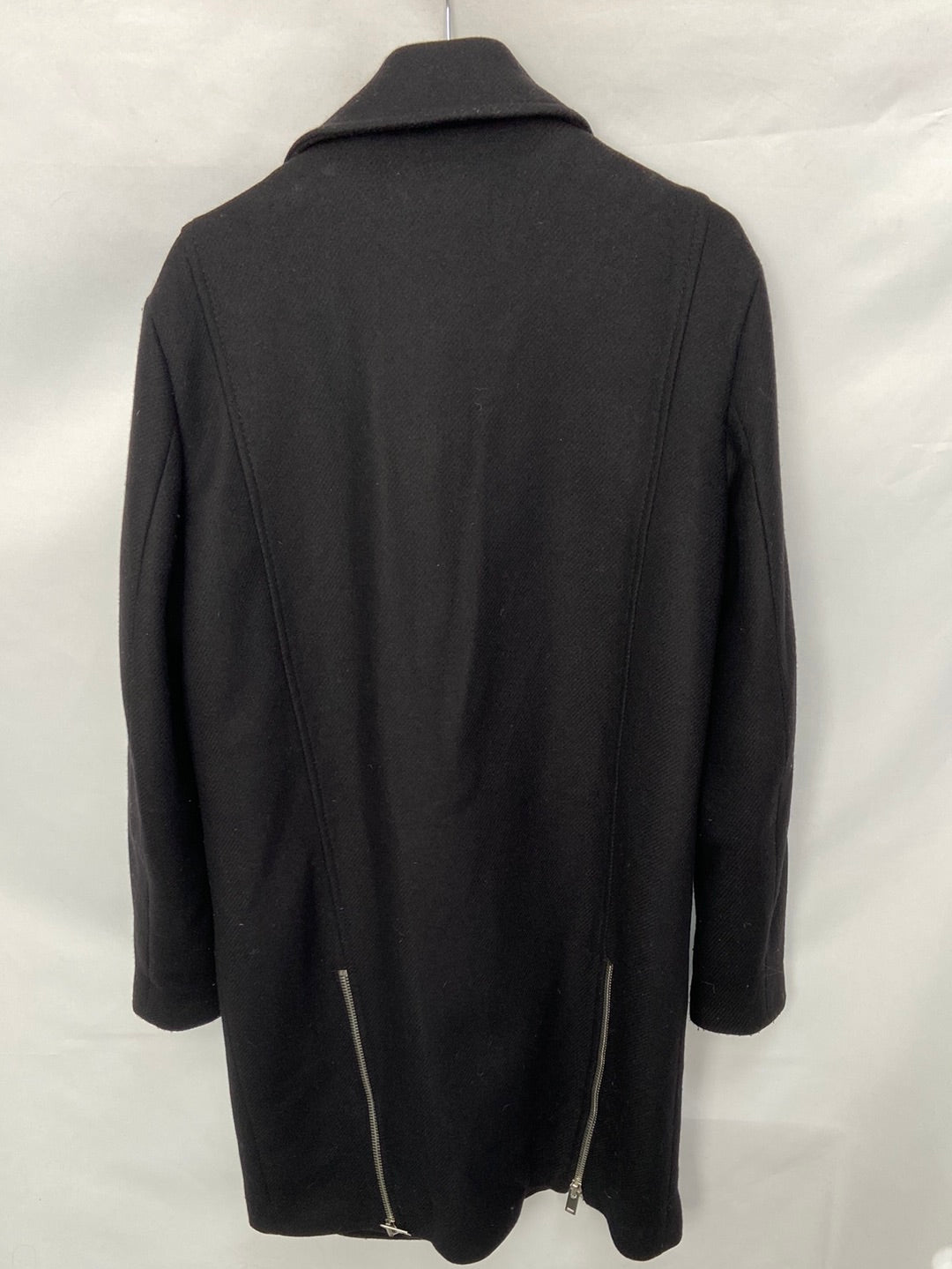 ZARA.Abrigo largo paño T.M