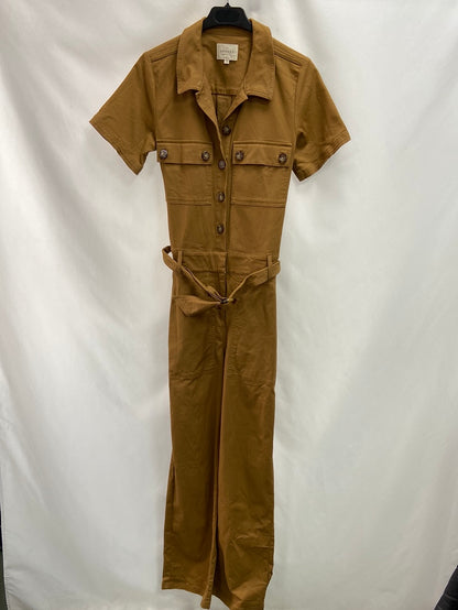 SÉZANE. Camel jumpsuit size 34