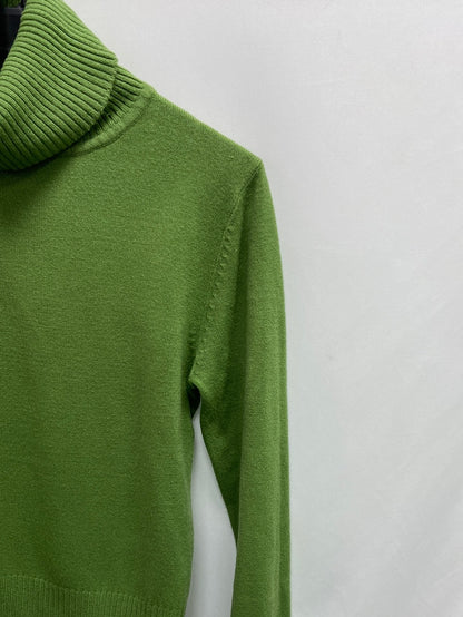 H&amp;M. Green turtleneck sweater Ts