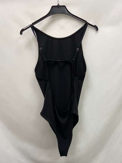 ZARA. Body negro espalda T.m