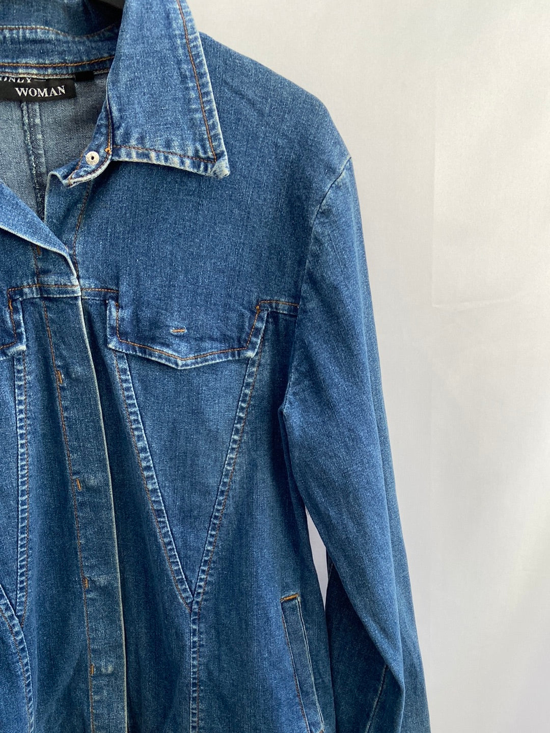 ONLY.Chaqueta fina denim T.L