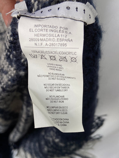 TINTORETTO.Poncho oversized TU