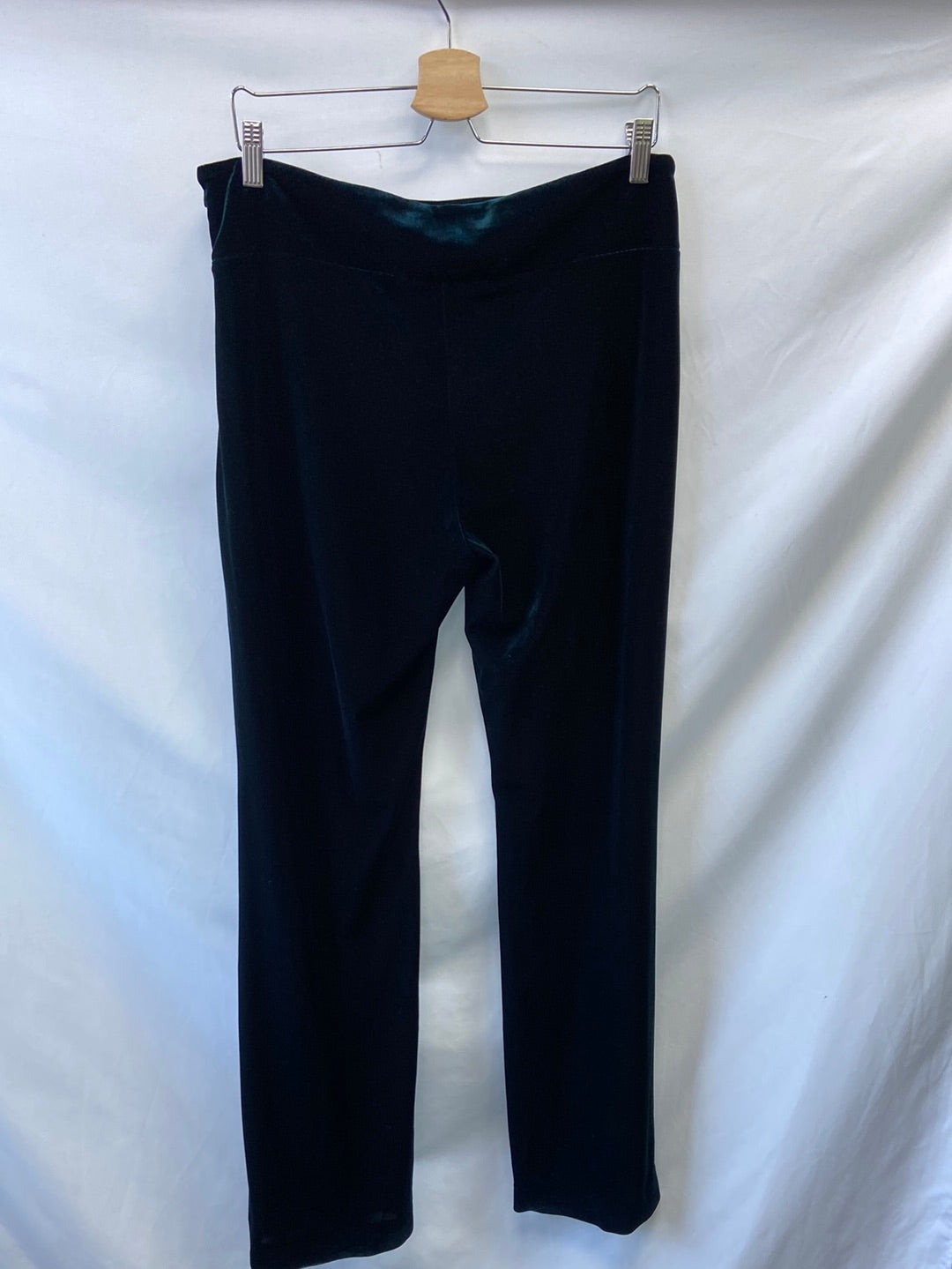 FELIX MEDIUM.Green velvet pants S.42
