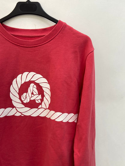 AMARRAS.Sudadera rosa oscuro T.S (TARA)