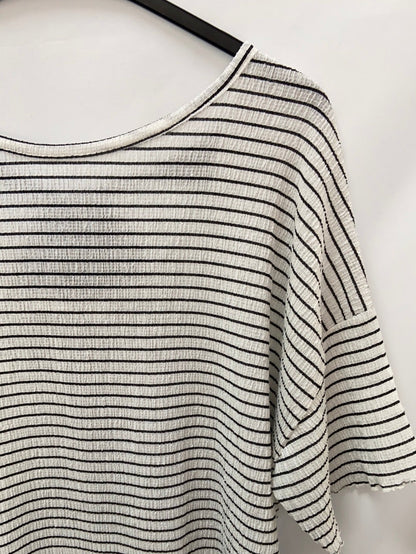 SOUTHERN COTTON. Camiseta rayas textura T.l