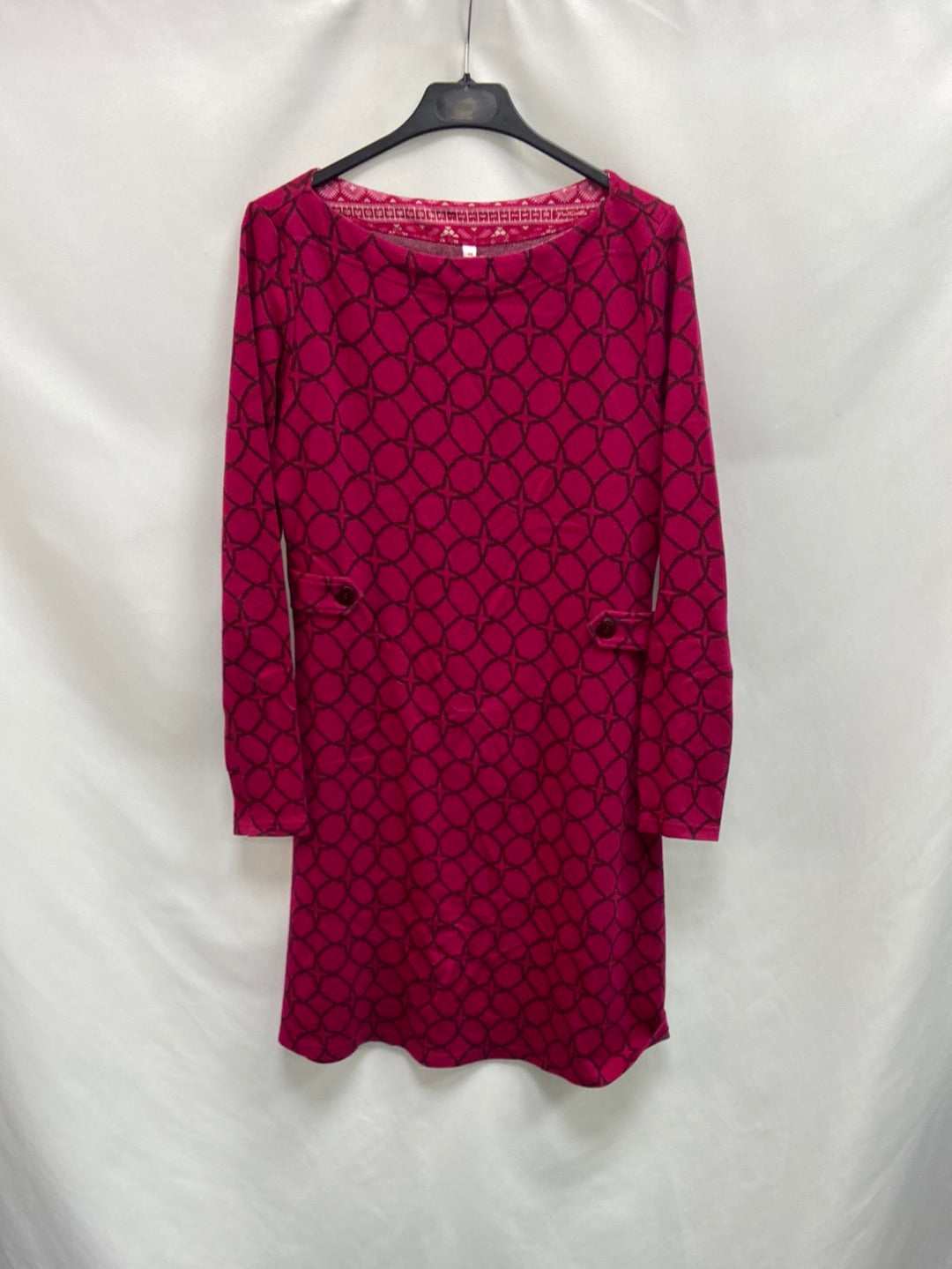 OTHERS. Pink printed dress Tm/l