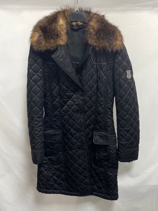 GEOSPIRIT.Abrigo acolchado cuello pelo T.42(s)