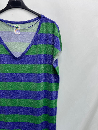 ZARA. Long striped T-shirt Tm