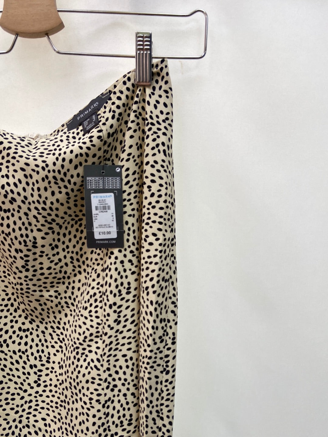 PRIMARK.Animal print midi skirt T.38