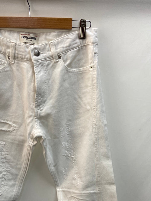ZADIG&VOLTAIRE.Pantalones blancos T.36