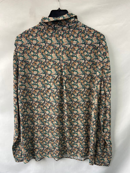 MANGO.Blusa vintage T.s