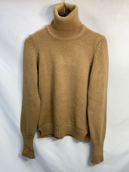 EASY WEAR.Jersey punto cuello vuelto T.38