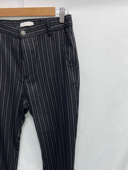 STRADIVARIUS. Black striped trousers TM