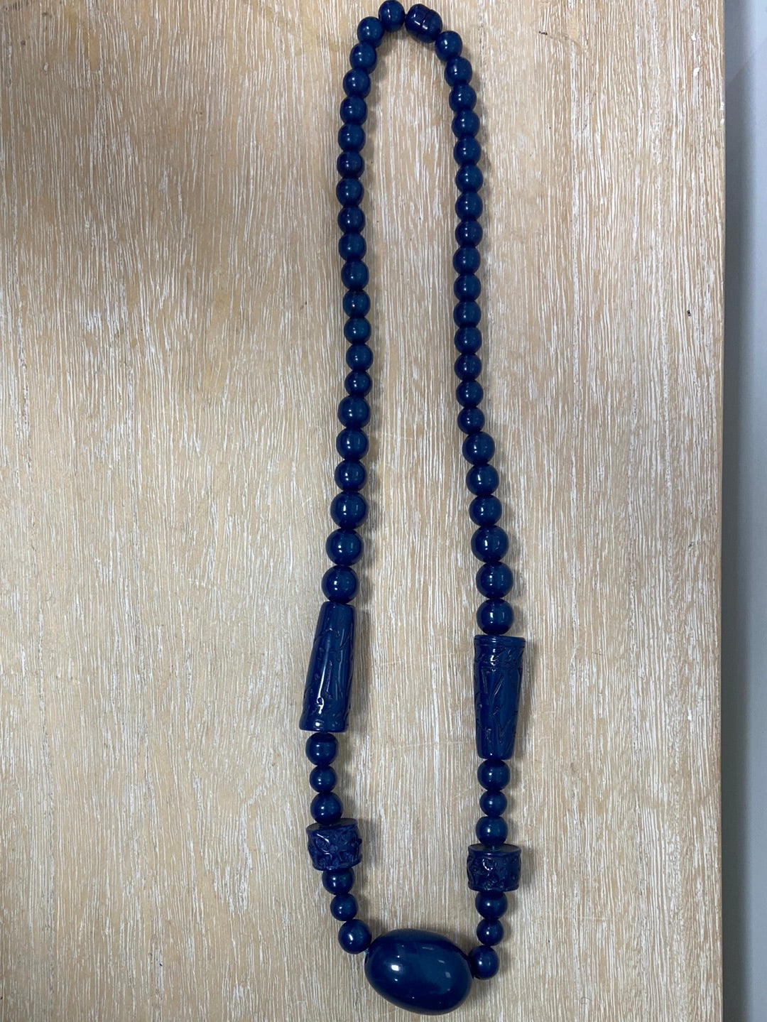 OTRAS.Collar piedras azules