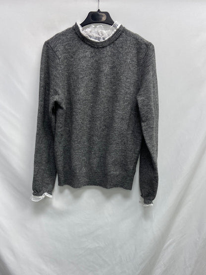 PRIMARK.Jersey gris cuello T.m