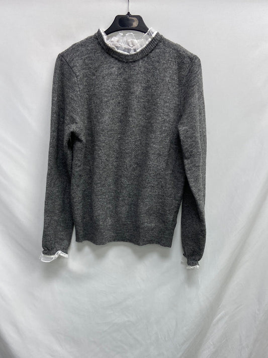 PRIMARK. Grey crew neck sweater