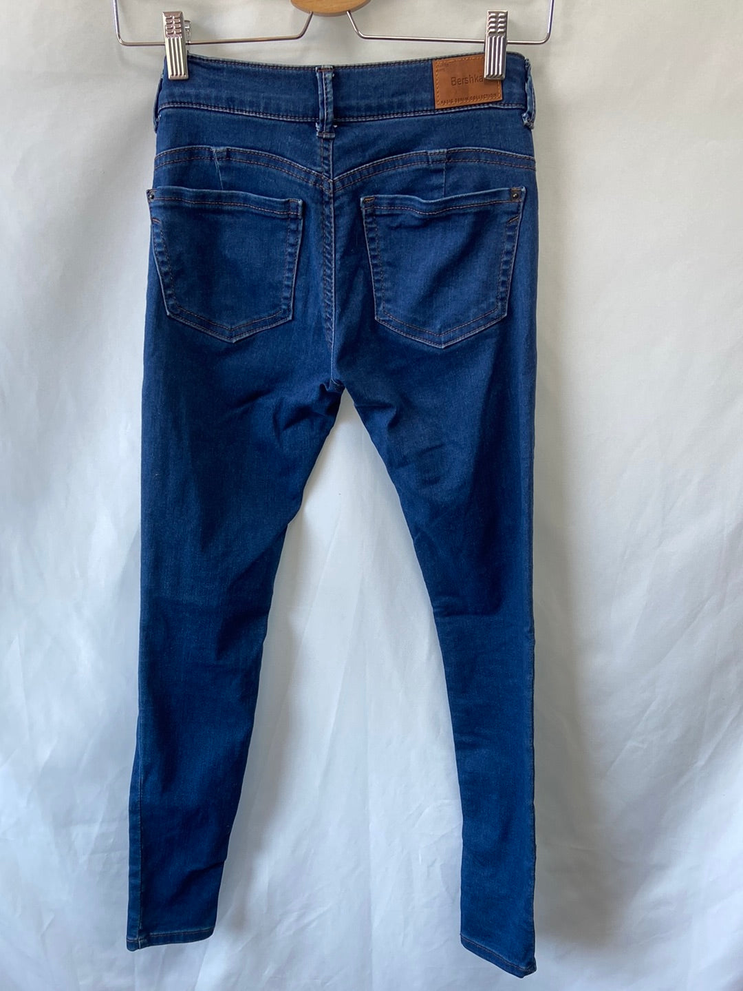 BERSHKA.Classic dark skinny jeans size 36