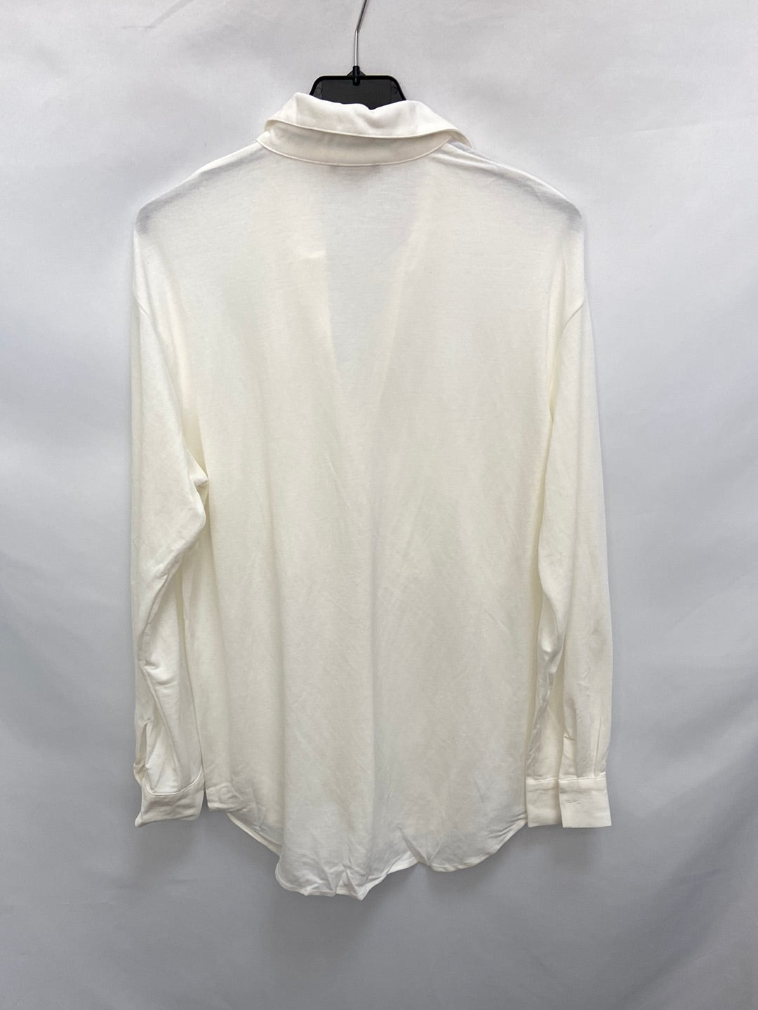 MASSIMO DUTTI.Oversized fluid white shirt T.xs