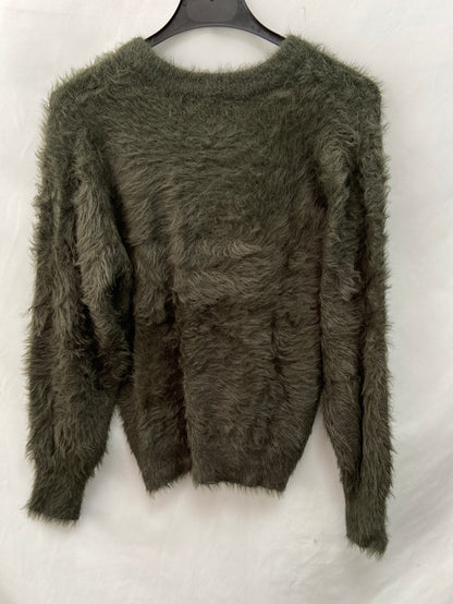 B.YOUNG.Jersey verde pelito T.XS